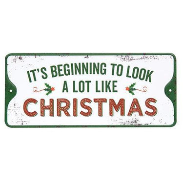A Lot Like Christmas Metal Sign - The Fox Decor